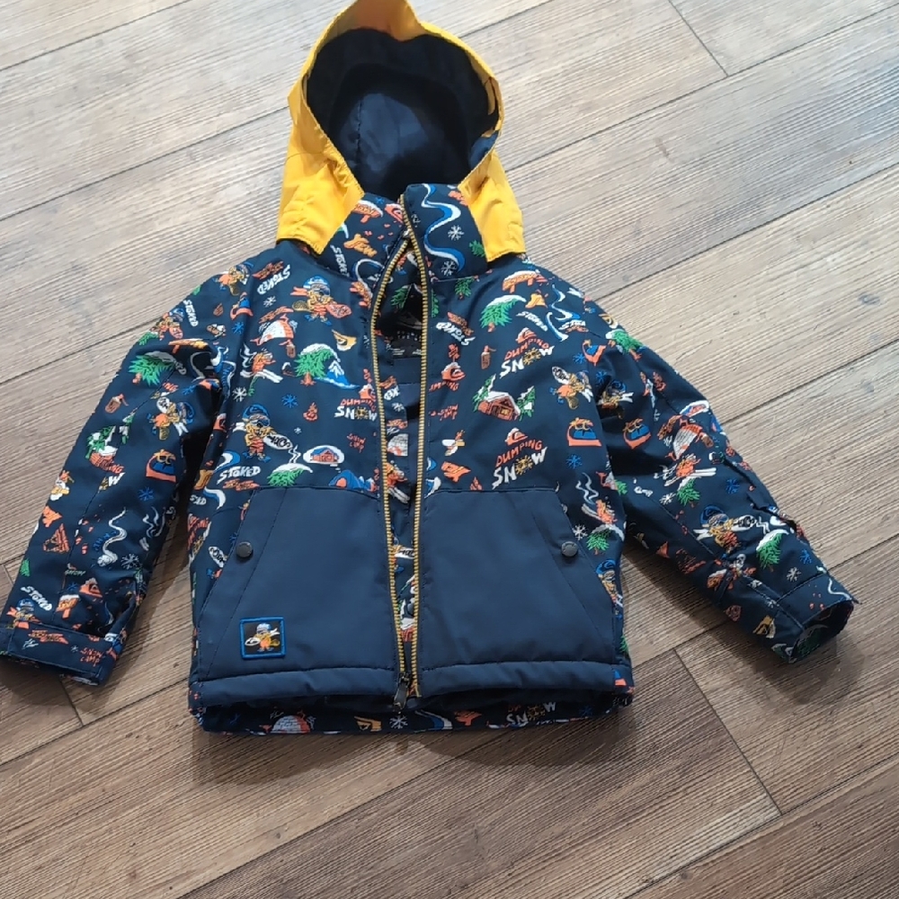 Burton Dryflight Boys Ski Jacket Size 4-5